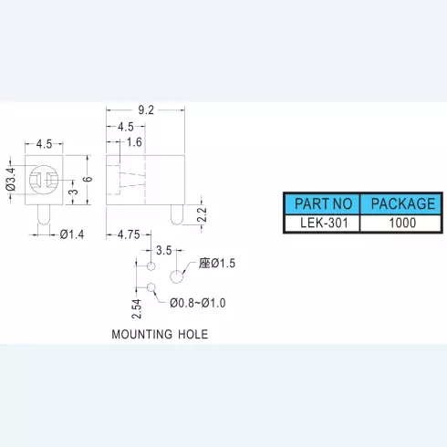 Support Led LEK-301