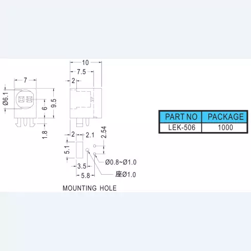 Support Led LEK-506