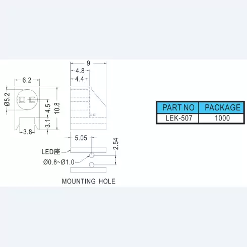 Support Led LEK-507