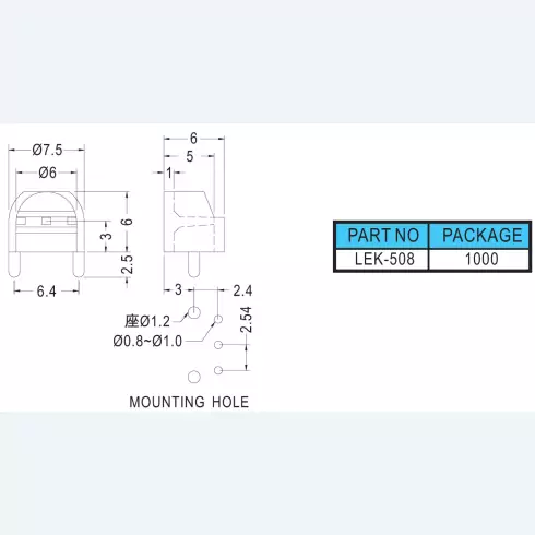 Support Led LEK-508