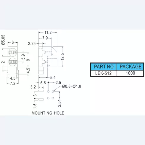 Support Led LEK-512