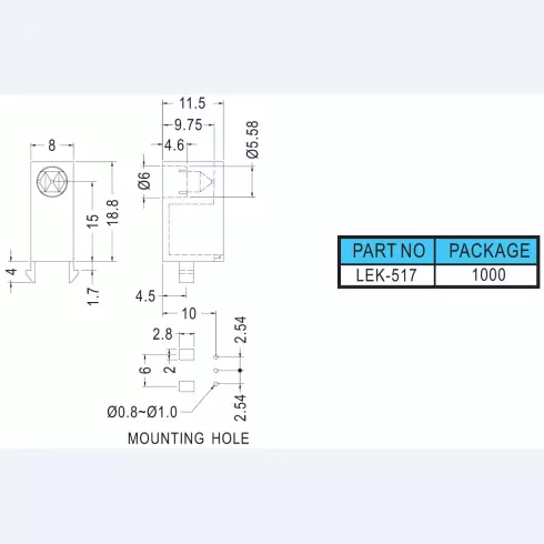 Support Led LEK-517