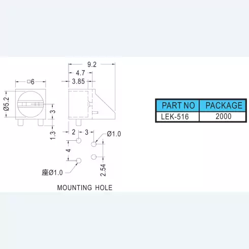 Support Led LEK-516