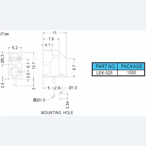 Support Led LEK525