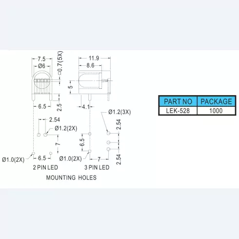 Support Led LEK528
