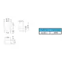 Cache pour support Led ELED