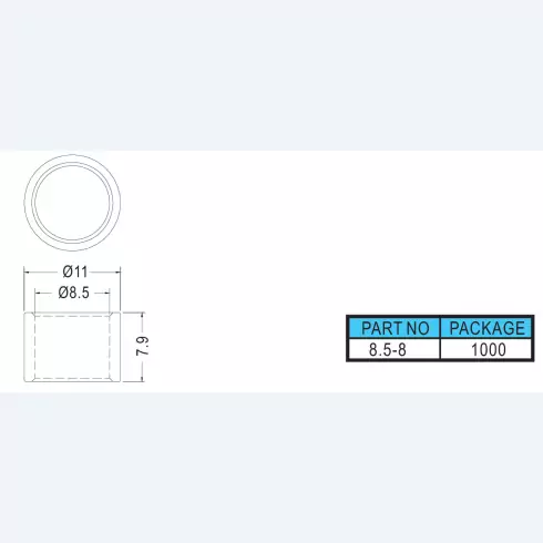 Support Rond 8.5