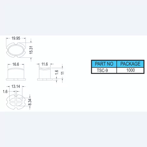 Switch cover TSC-9
