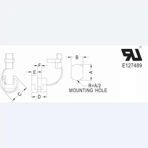 Strain relief bushing SB