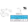 Strain relief bushing SB8R-2