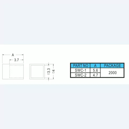 Tact switch cap SWC-1