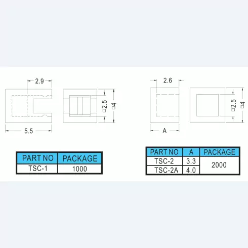Tact switch cap TSC-1