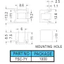 Tact switch holder TSC-7