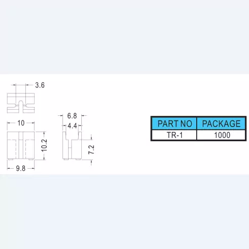 Transistor housing TR-1