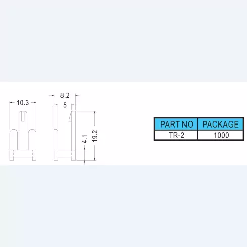 Transistor housing TR-2