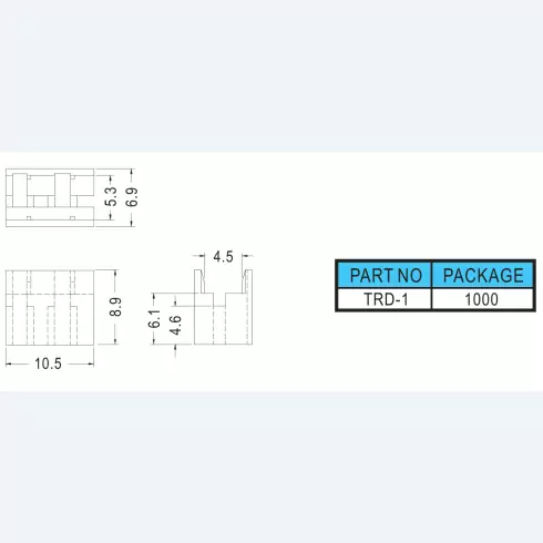 Transistor housing TRD-1