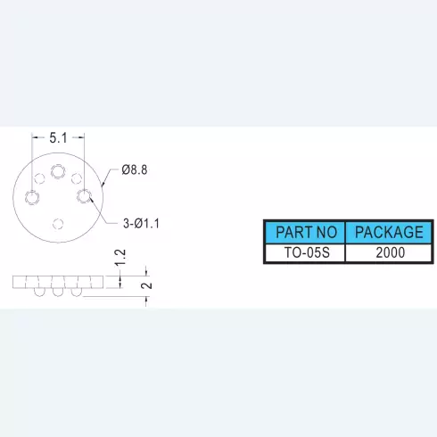 Transistor washer TO-05S