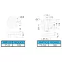 Transistor washer TO-18, TO-18S