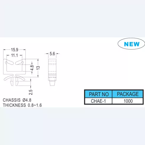 Wire Mount CHAE-1