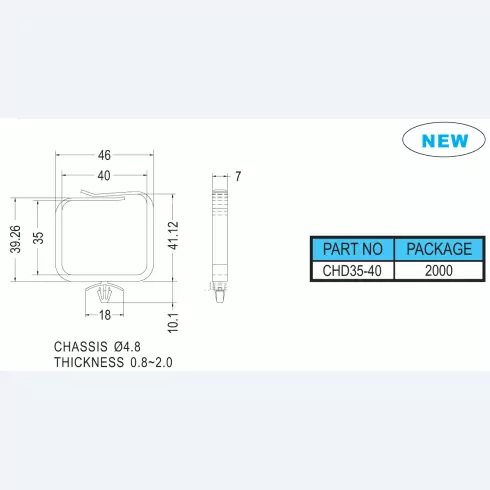 Wire Mount CHD35-40