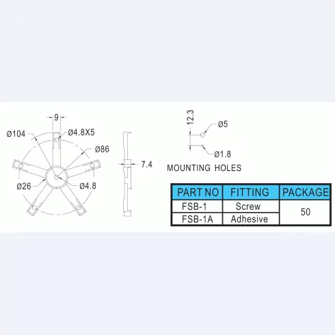 Fiber housing cable FSB-1