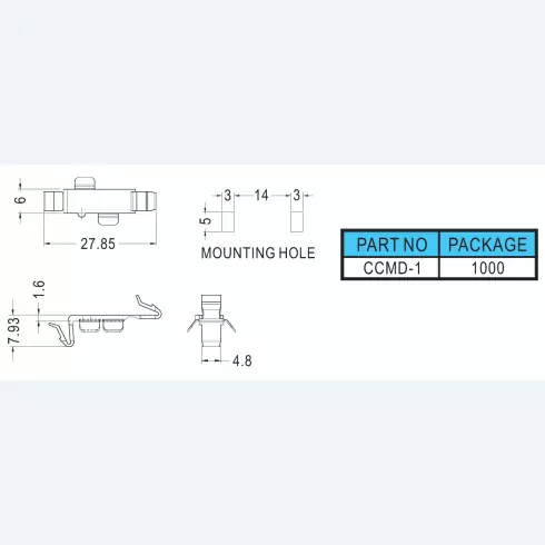 Wire mount CCMD-1