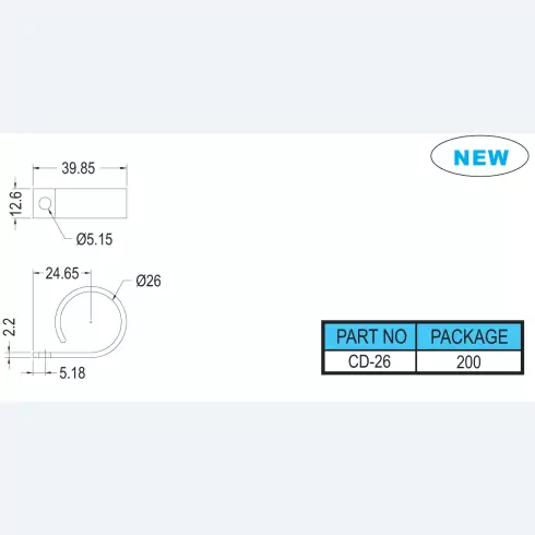 Wire Mount CD-26