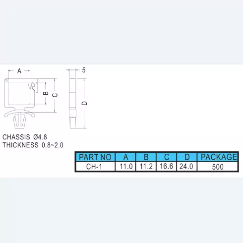 Wire mount CH-1