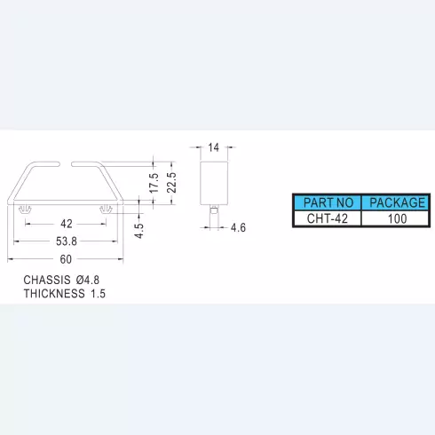 Wire Mount CHD-42