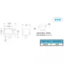 Harness clip standoff MIS-8