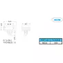 Harness clip standoff MIS-9