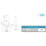 Wire mount CHWS-6, CHWS-12