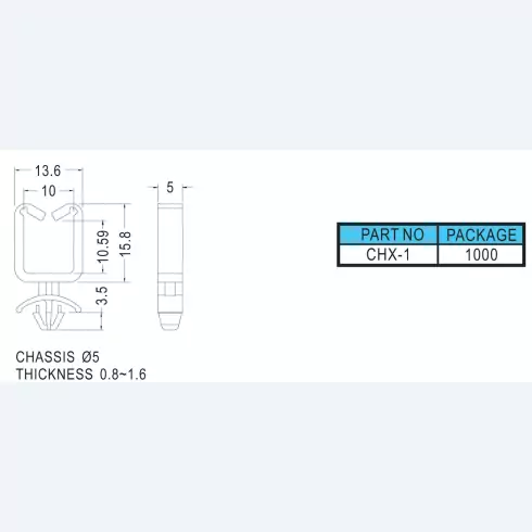 Wire Mount CHX-1