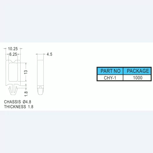 Wire Mount CHY-1