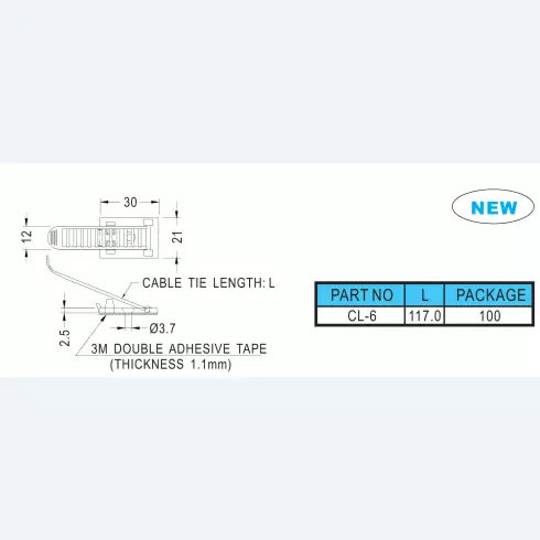 Wire Mount CL-1 a CL-6