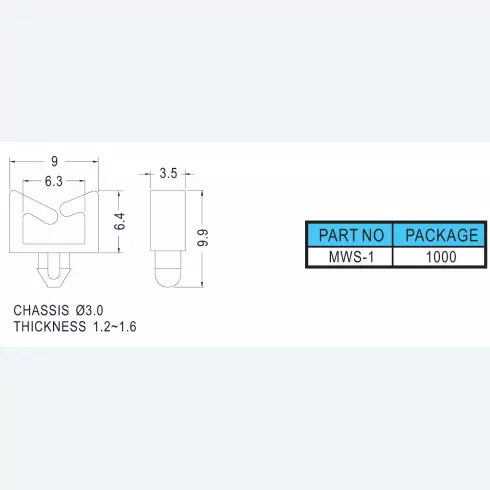 Wire Mount MWS-1