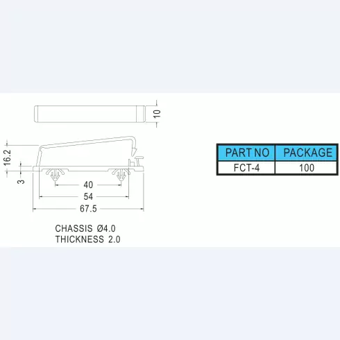 Wire mount FCT-4