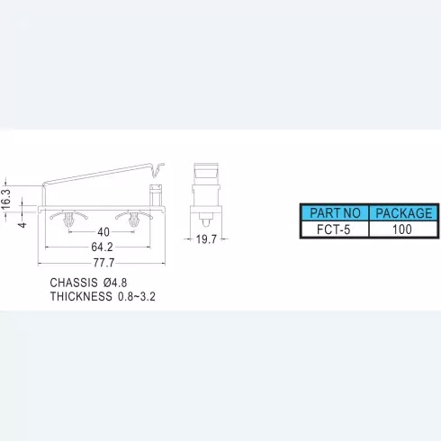 Wire mount FCT-5