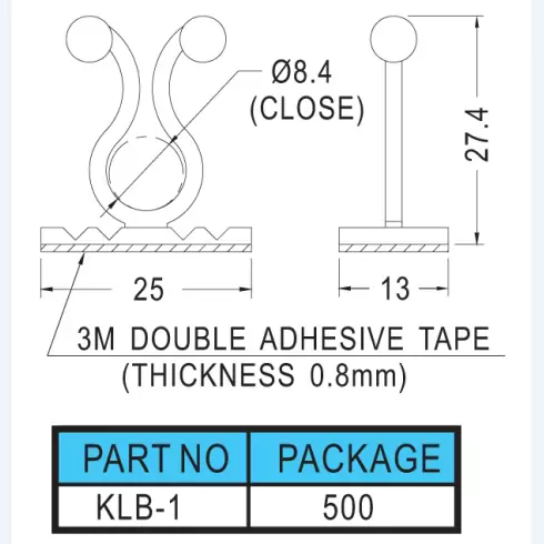 Wire mount KLB, KLF