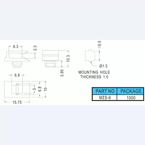 Wire Mount MIS-6