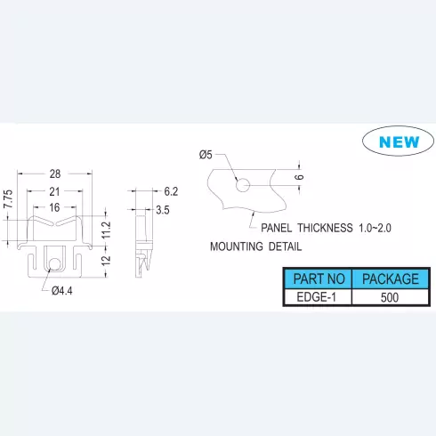 Wire Mount EDGE-1