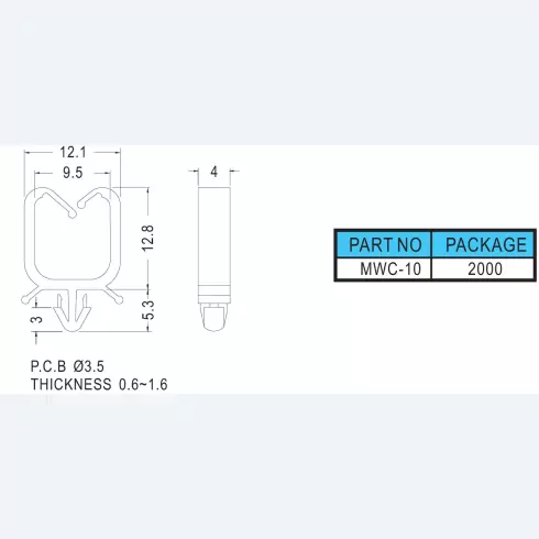 Wire Mount MWC-10