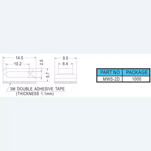 Wire mount MWS-2D, MWS-22