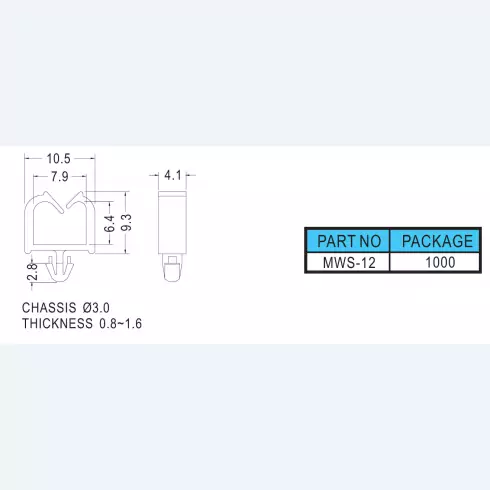 Wire Mount MWS-12