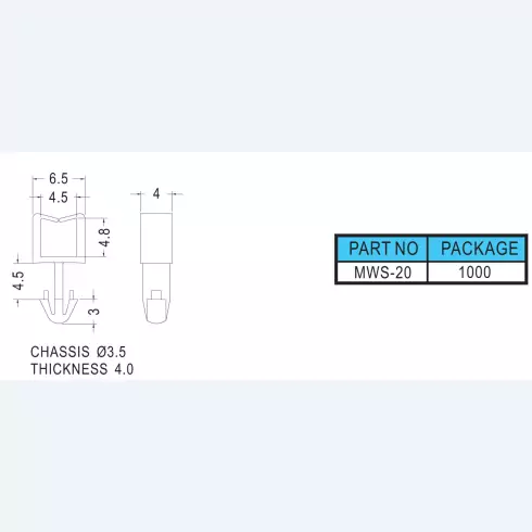 Wire Mount MWS-20