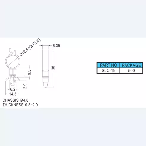 Wire mount SLC-19