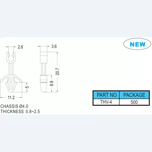 Wire Mount THV-4
