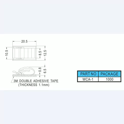 Wire mount WCA-1