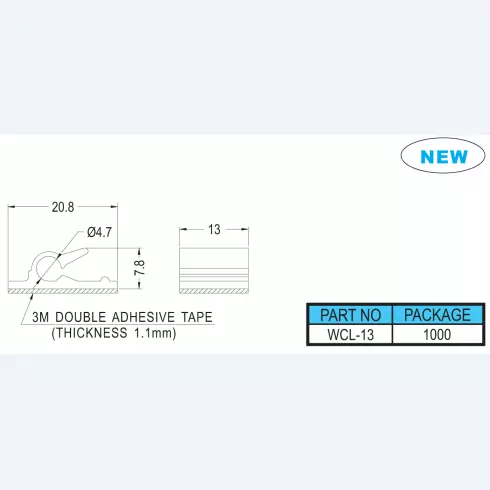 Wire mount WCL-13