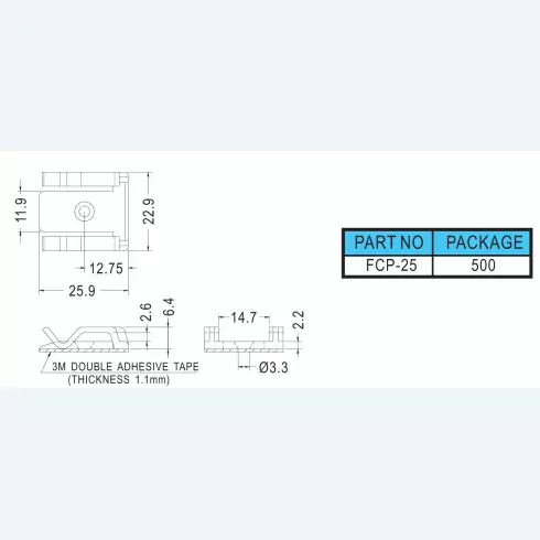 Wire Mount FCP-25